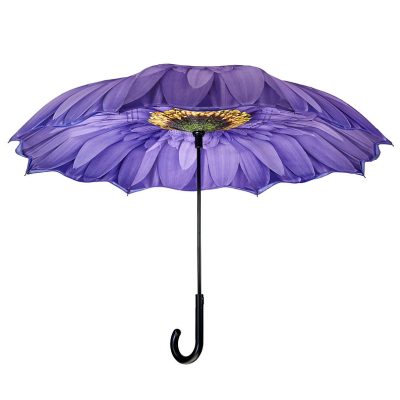 Galleria Wisteria Daisy Reverse Close Umbrella